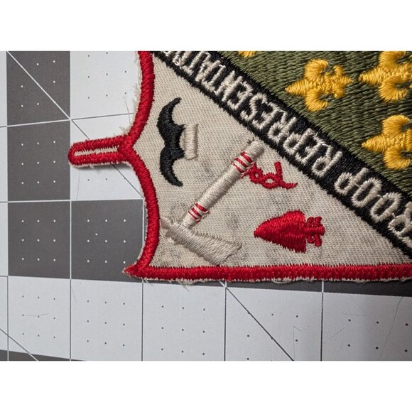 Boy Scout Lodge Silver Tomahawk Troop Repersentative lot 3 First Aid Tenderfoot - Picture 2 of 8